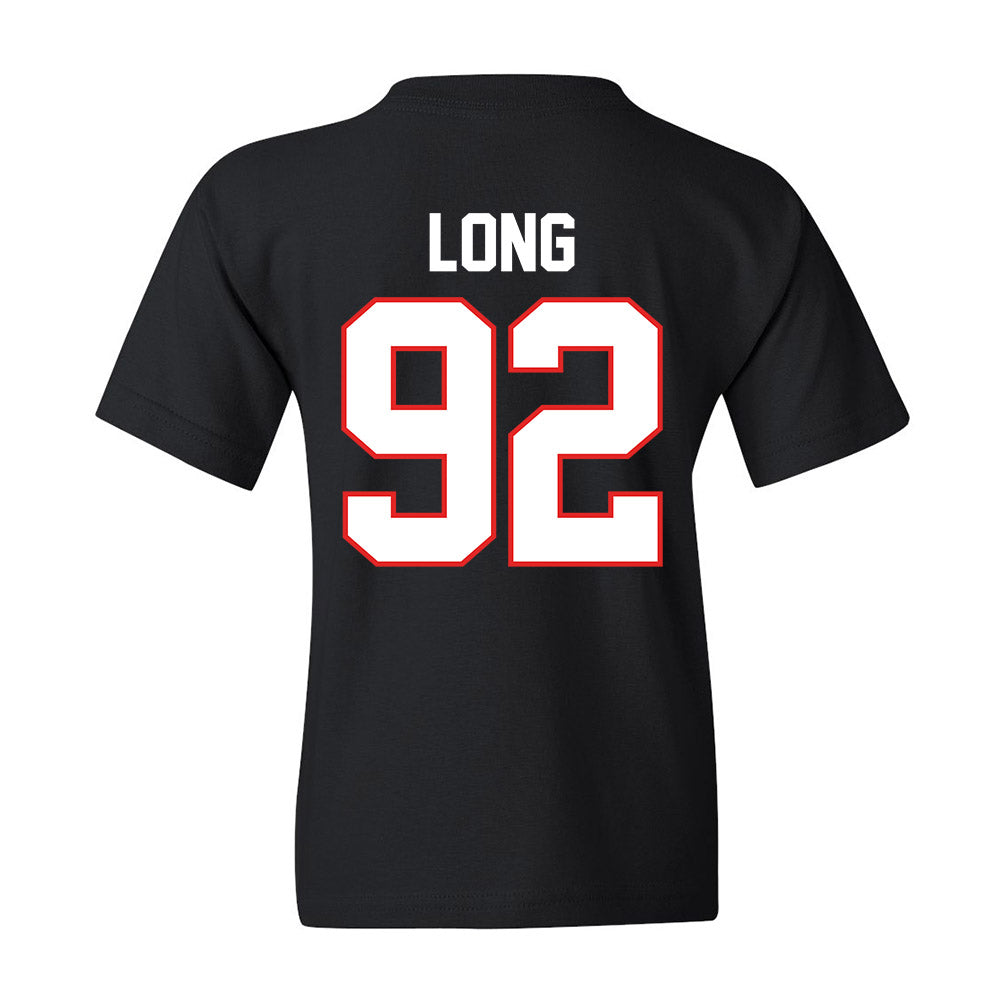 Texas Tech - NCAA Football : Kasen Long - Classic Shersey Youth T-Shirt