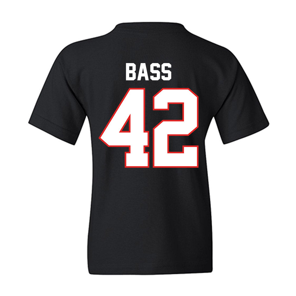 Texas Tech - NCAA Baseball : Daniel Bass - Classic Shersey Youth T-Shirt-1