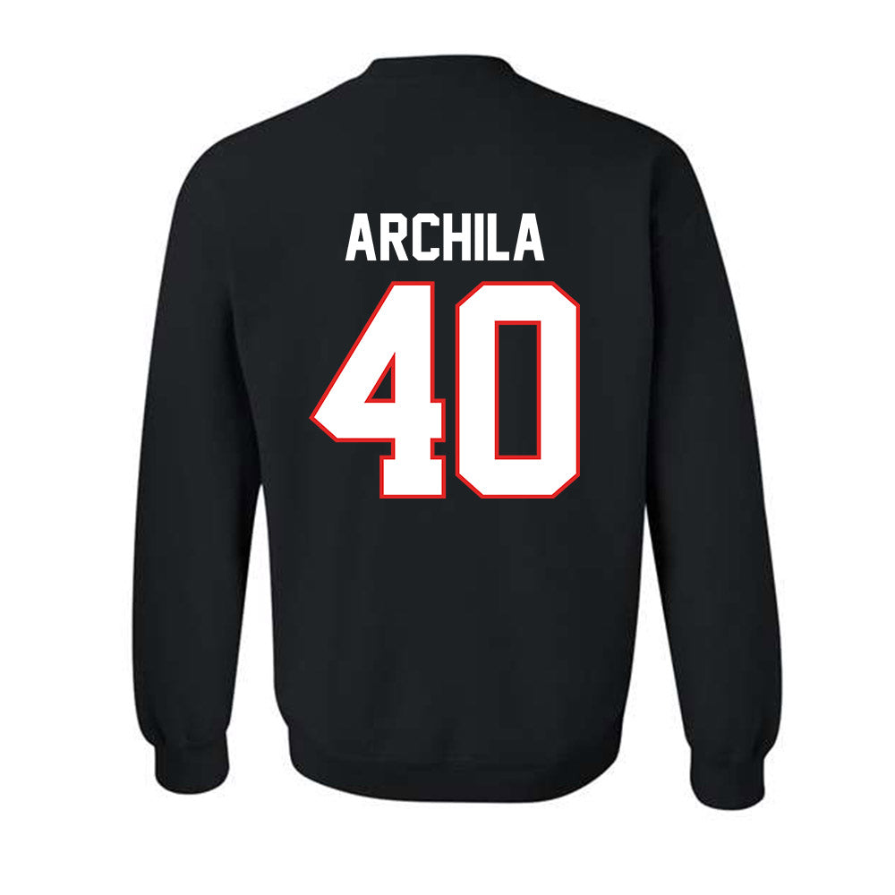 Texas Tech - NCAA Baseball : Dominic Archila - Classic Shersey Crewneck Sweatshirt-1