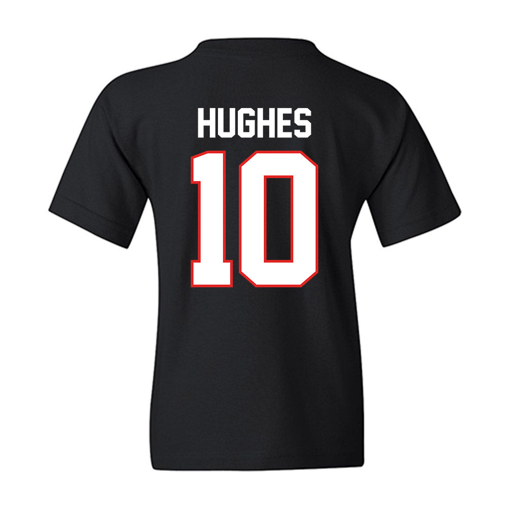 Texas Tech - NCAA Baseball : Logan Hughes - Classic Shersey Youth T-Shirt-1