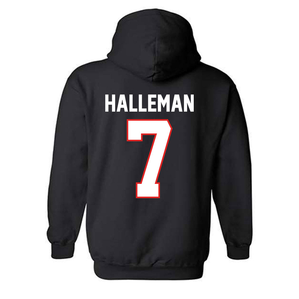Texas Tech - NCAA Softball : Logan Halleman - Classic Shersey Hooded Sweatshirt