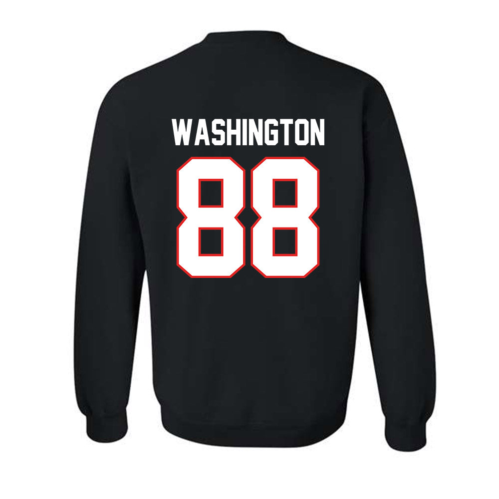 Texas Tech - NCAA Football : Amier Washington - Classic Shersey Crewneck Sweatshirt-1