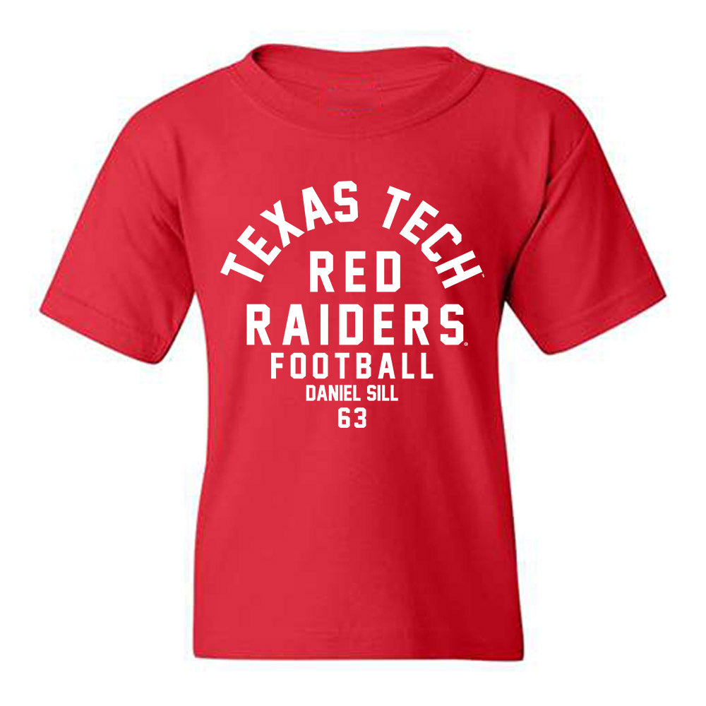 Texas Tech - NCAA Football : Daniel Sill - Classic Fashion Shersey Youth T-Shirt-0