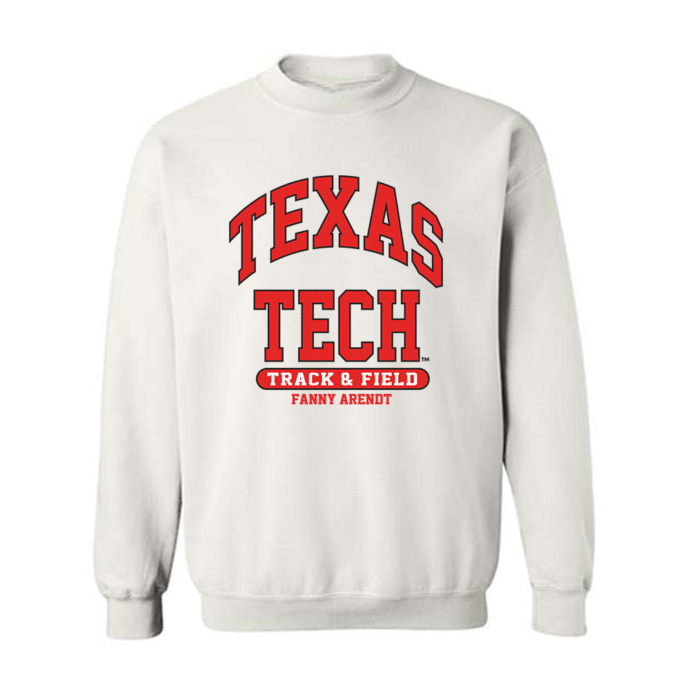 Texas Tech - NCAA Women's Track & Field : Fanny Arendt - Classic Fashion Shersey Crewneck Sweatshirt-0