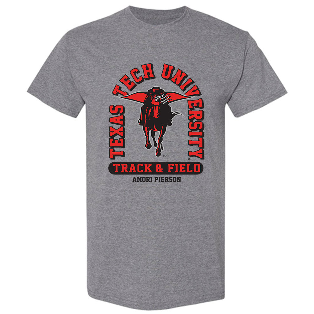 Texas Tech - NCAA Women's Track & Field : Amori Pierson - Classic Fashion Shersey T-Shirt-0