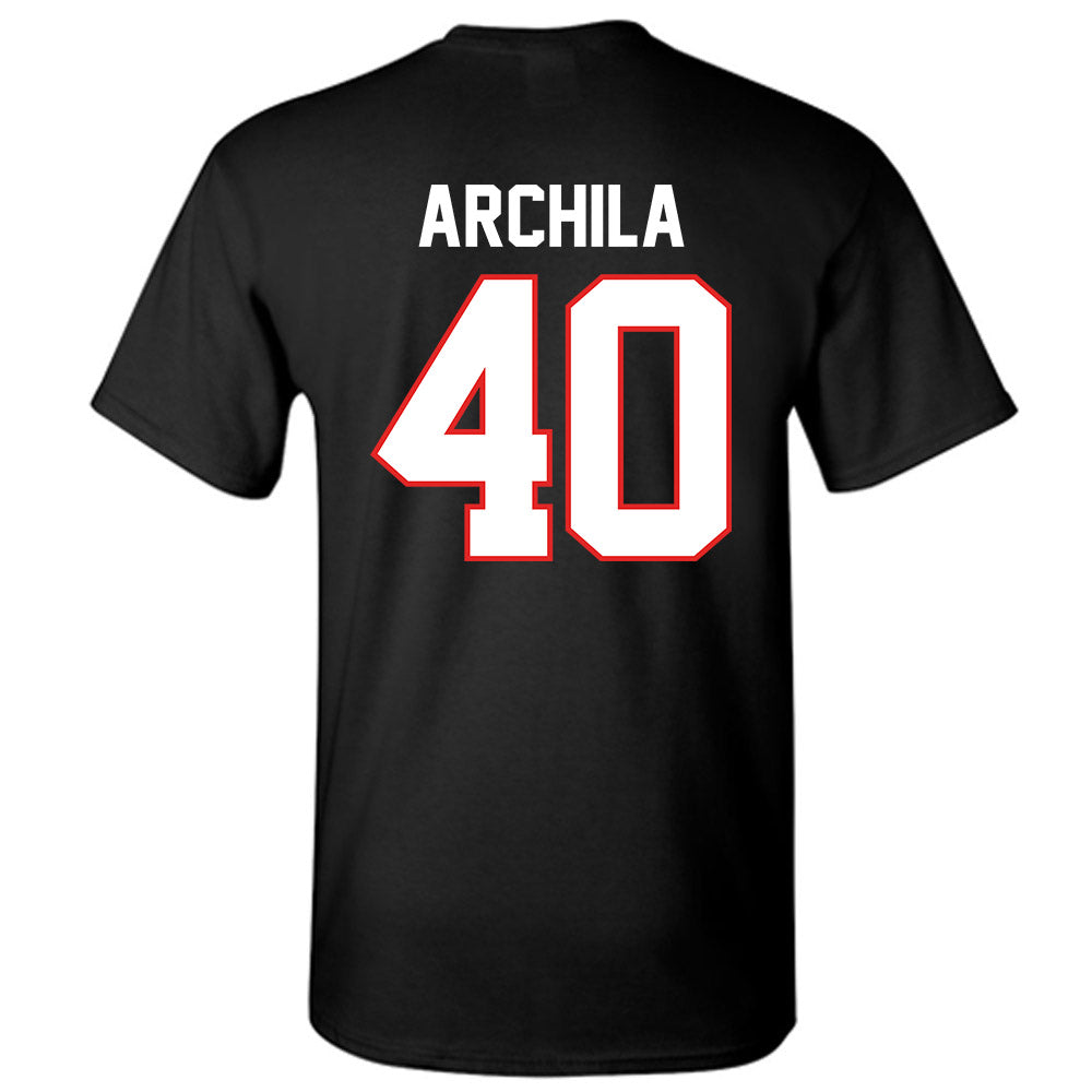 Texas Tech - NCAA Baseball : Dominic Archila - Sports Shersey T-Shirt-1