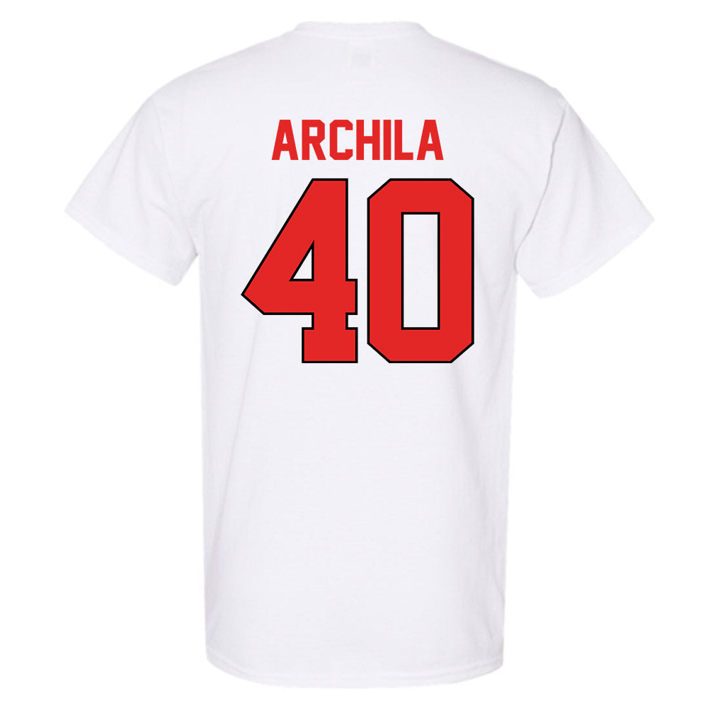 Texas Tech - NCAA Baseball : Dominic Archila - Sports Shersey T-Shirt-1