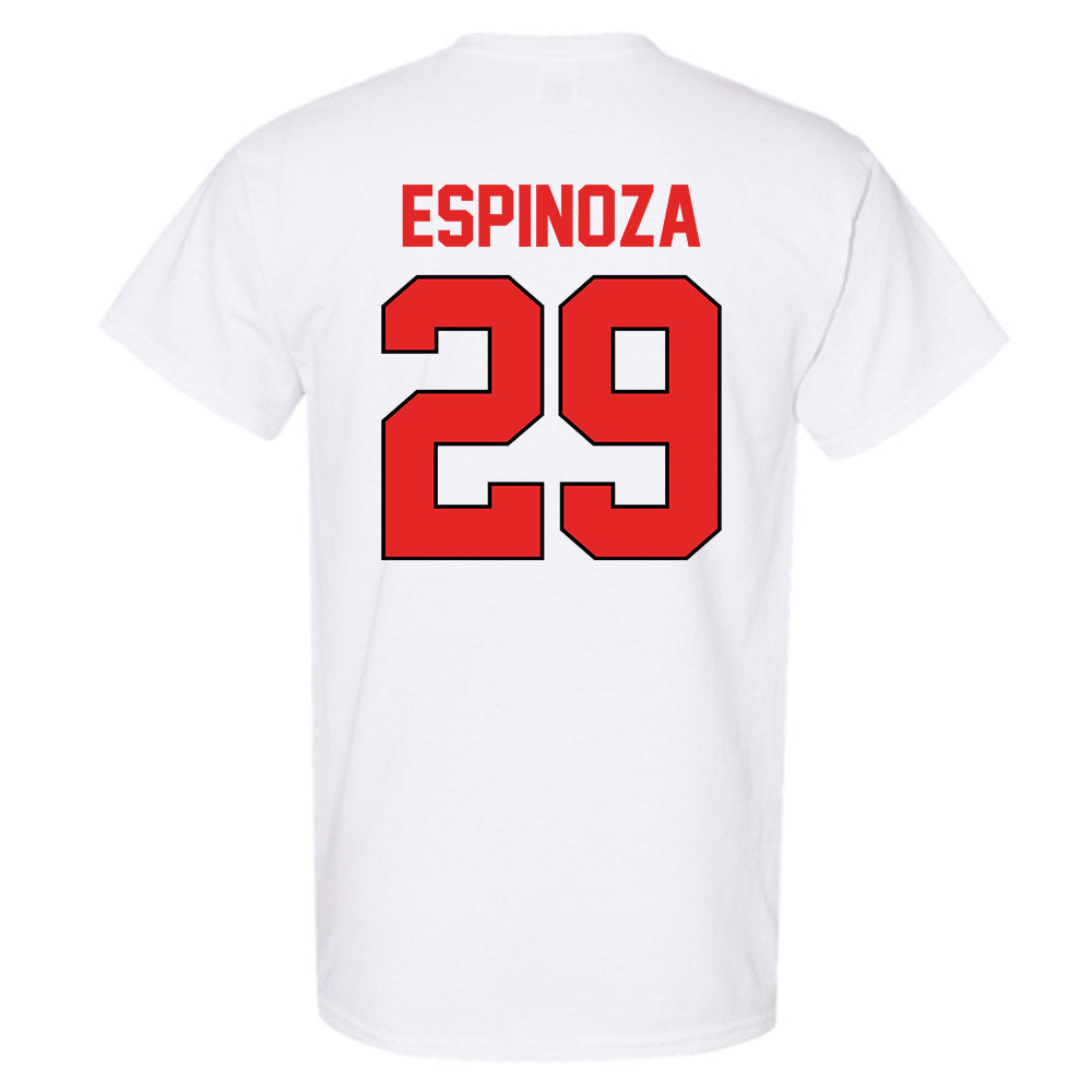 Texas Tech - NCAA Baseball : Jorden Espinoza - Sports Shersey T-Shirt-1