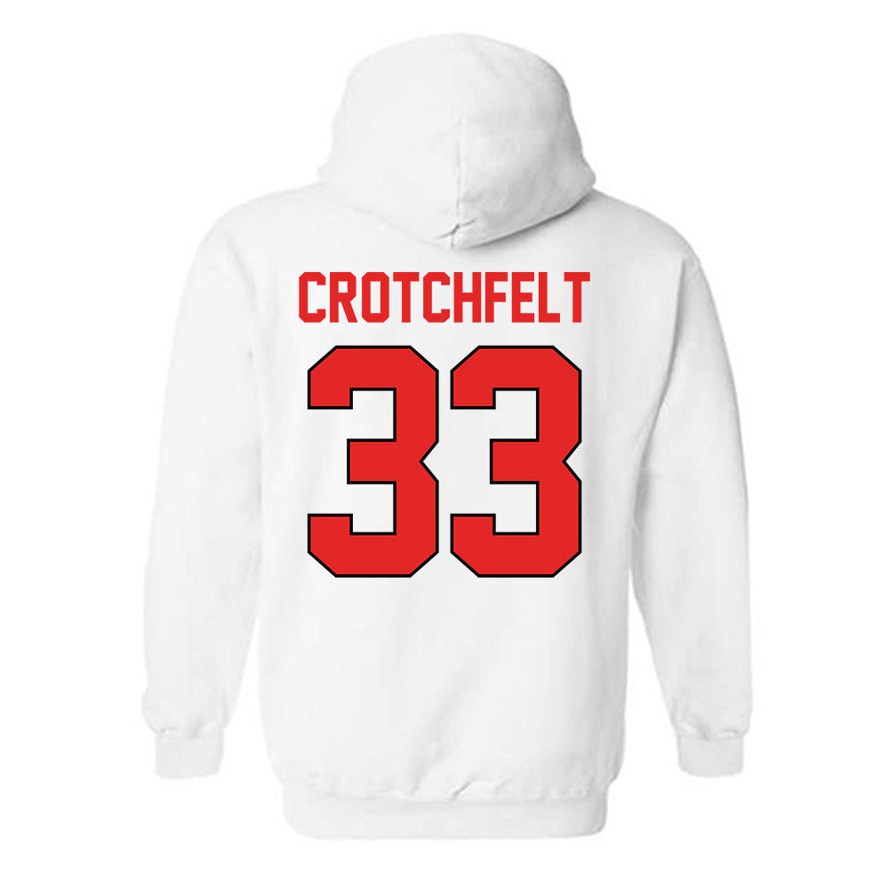 Texas Tech - NCAA Baseball : Zach Crotchfelt - Sports Shersey Hooded Sweatshirt-1