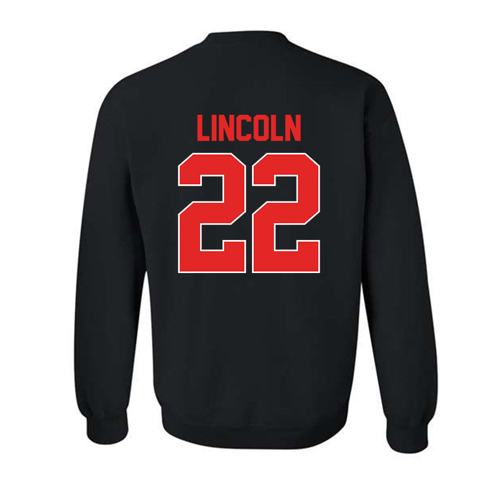 Texas Tech - NCAA Softball : Samantha Lincoln - Sports Shersey Crewneck Sweatshirt
