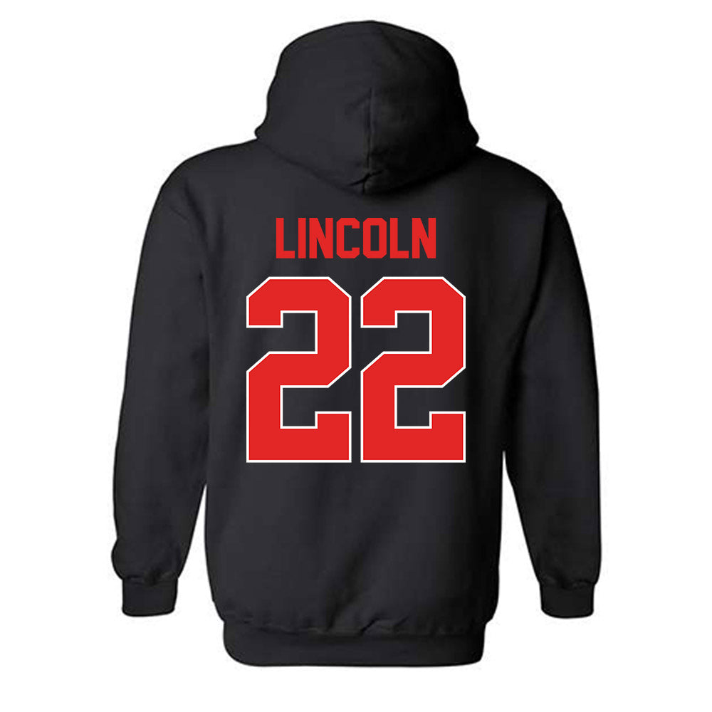 Texas Tech - NCAA Softball : Samantha Lincoln - Sports Shersey Hooded Sweatshirt