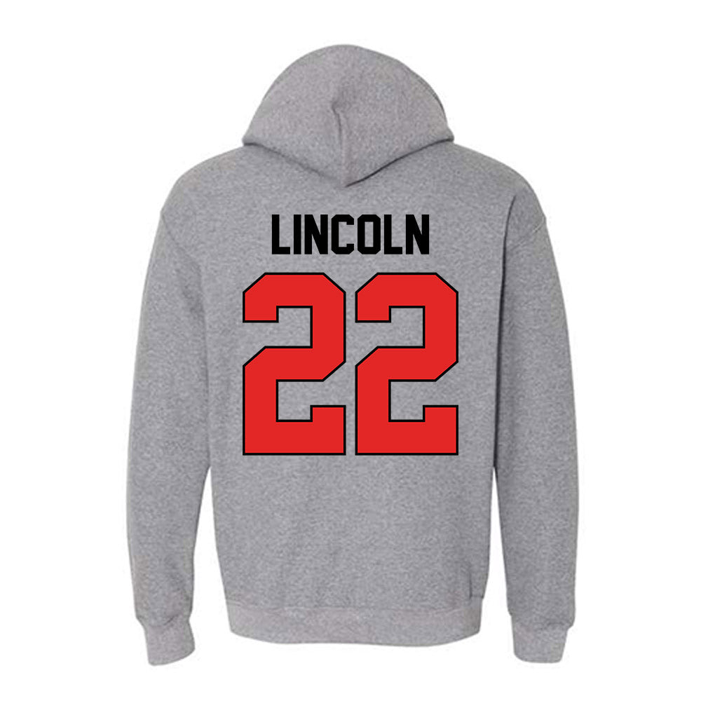 Texas Tech - NCAA Softball : Samantha Lincoln - Sports Shersey Hooded Sweatshirt