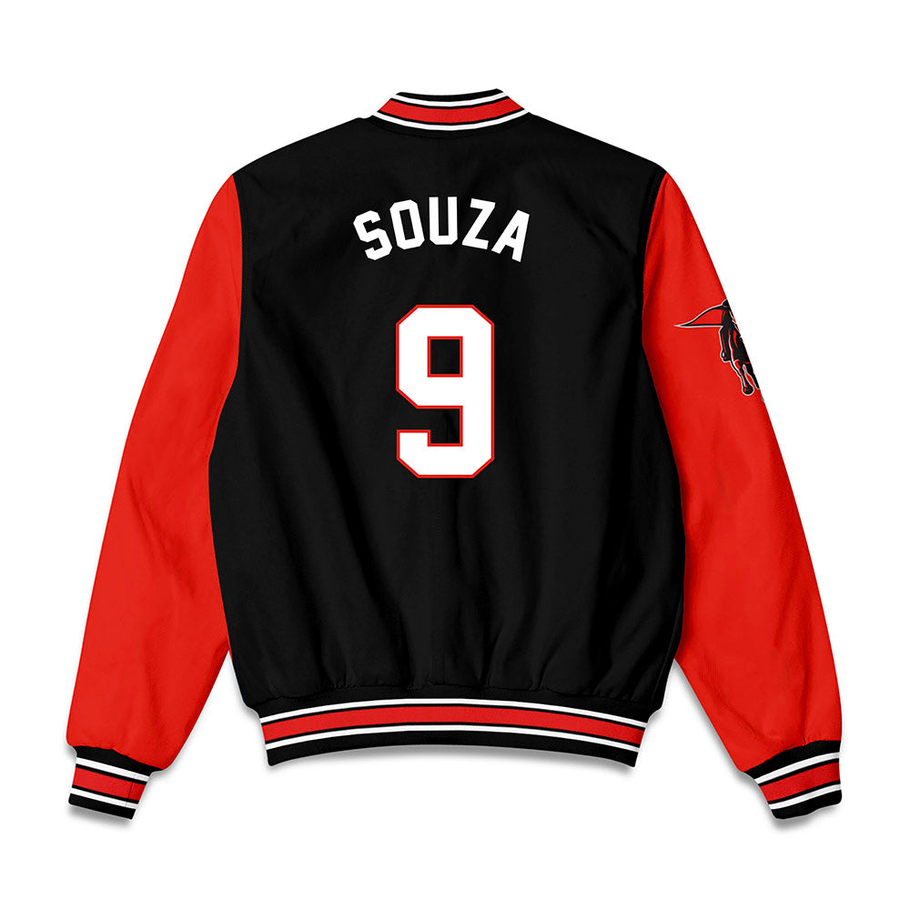 Texas Tech - NCAA Baseball : Jace Souza - Bomber Jacket-1