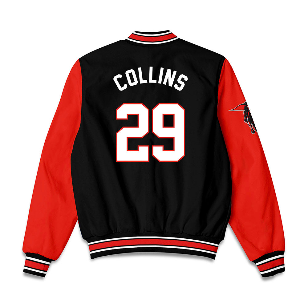 Texas Tech - NCAA Football : Chief Collins - Bomber Jacket-1