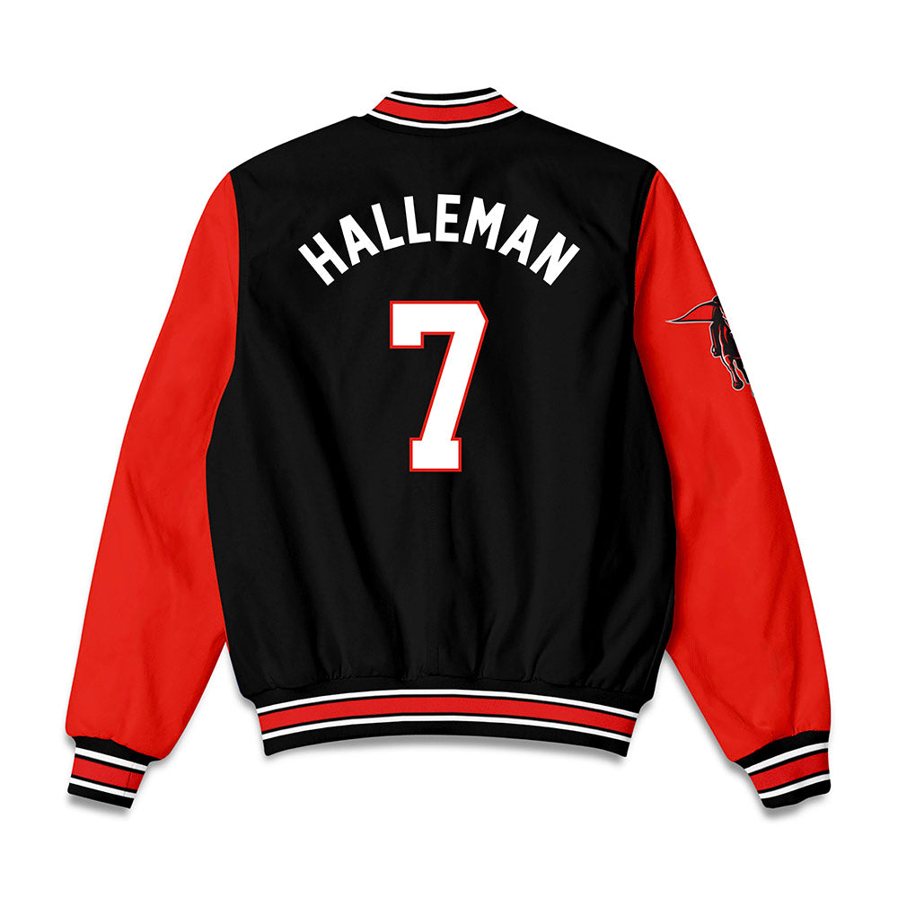 Texas Tech - NCAA Softball : Logan Halleman - Bomber Jacket