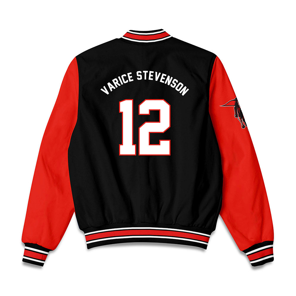 Texas Tech - NCAA Football : Marquez Varice Stevenson - Bomber Jacket