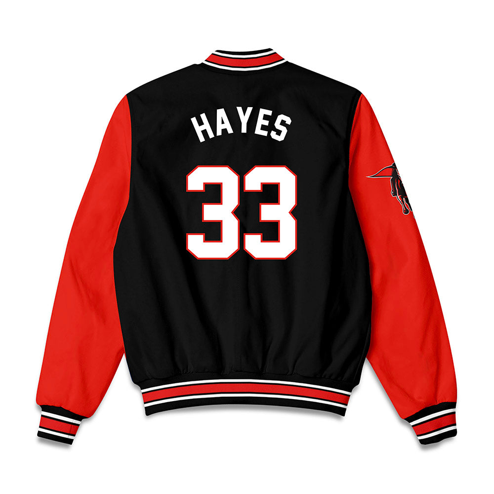 Texas Tech - NCAA Baseball : Adam Hayes - Bomber Jacket-1