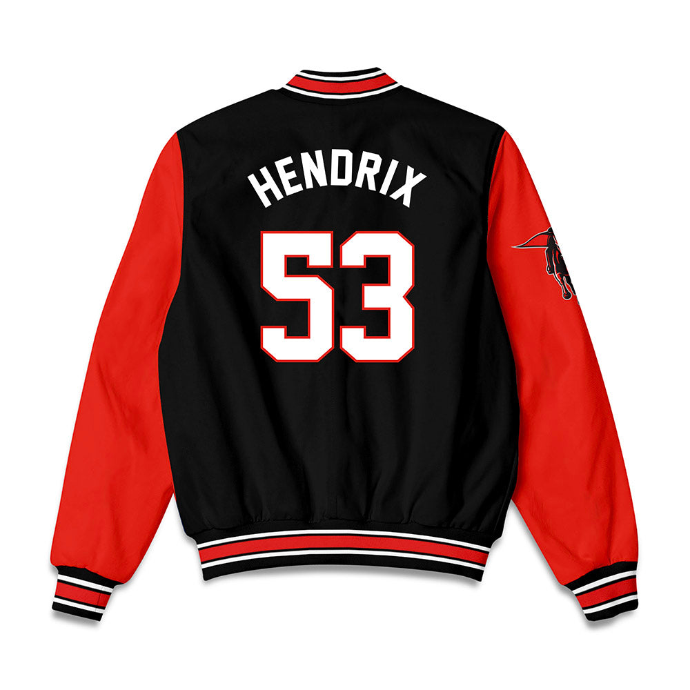 Texas Tech - NCAA Football : Holton Hendrix - Bomber Jacket
