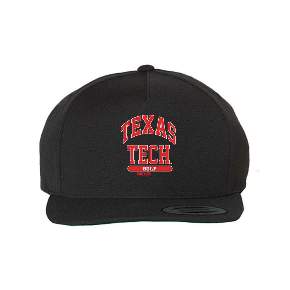 Texas Tech - NCAA Women's Golf : Emily Lee - Snapback Hat-0