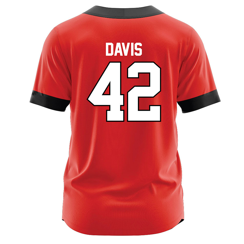 Texas Tech - NCAA Softball : Mihyia Davis - Jersey-1