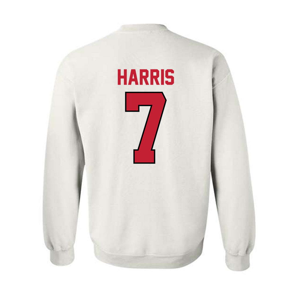 Georgia - NCAA Football : Daniel Harris - Classic Shersey Crewneck Sweatshirt-1