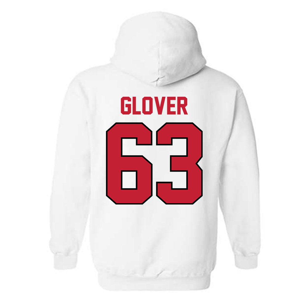Georgia - NCAA Football : Dontrell Glover - Classic Shersey Hooded Sweatshirt-1