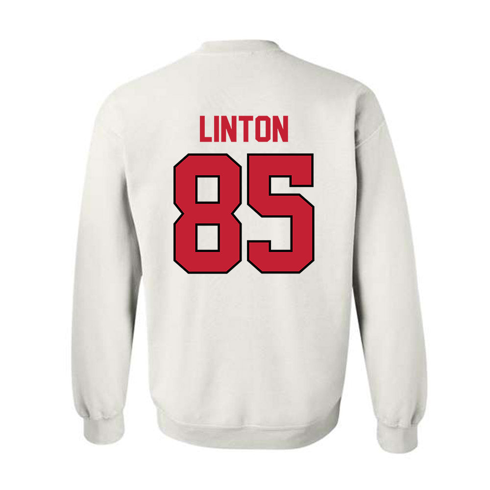 Georgia - NCAA Football : Chase Linton - Classic Shersey Crewneck Sweatshirt-1