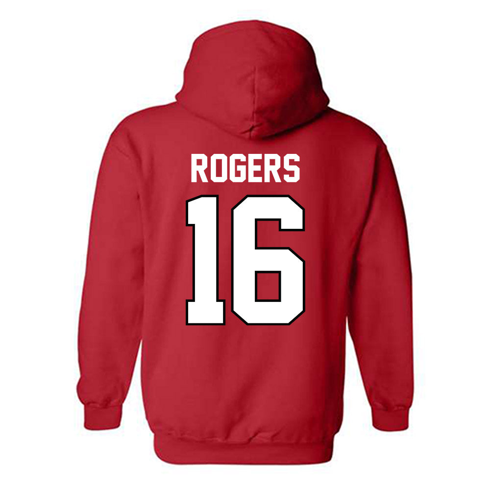 Georgia - NCAA Women's Soccer : Grayson Rogers - Classic Shersey Hooded Sweatshirt-1