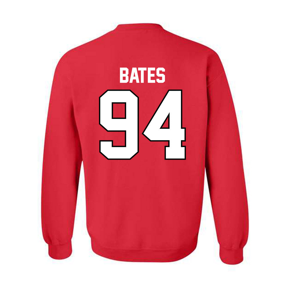 Georgia - NCAA Football : Henry Bates - Classic Shersey Crewneck Sweatshirt-1