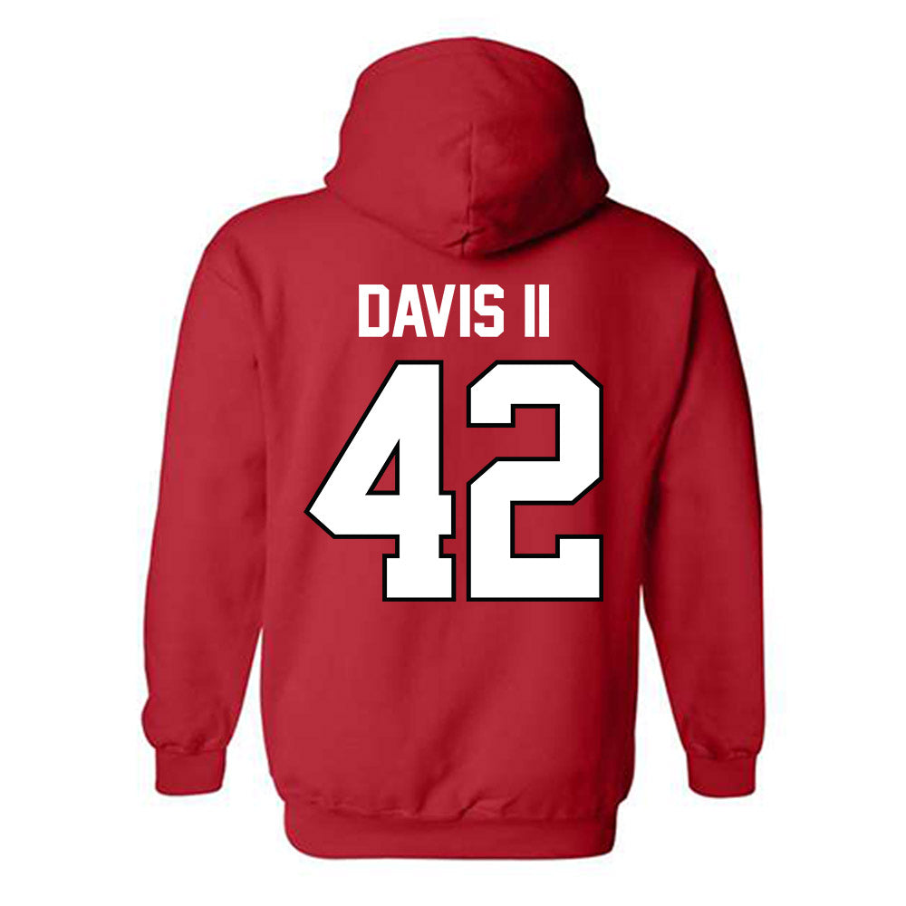 Georgia - NCAA Baseball : Alton Davis II - Classic Shersey Hooded Sweatshirt-1