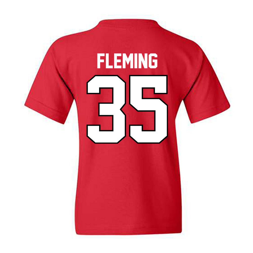 Georgia - NCAA Football : Jacob Fleming - Classic Shersey Youth T-Shirt-1