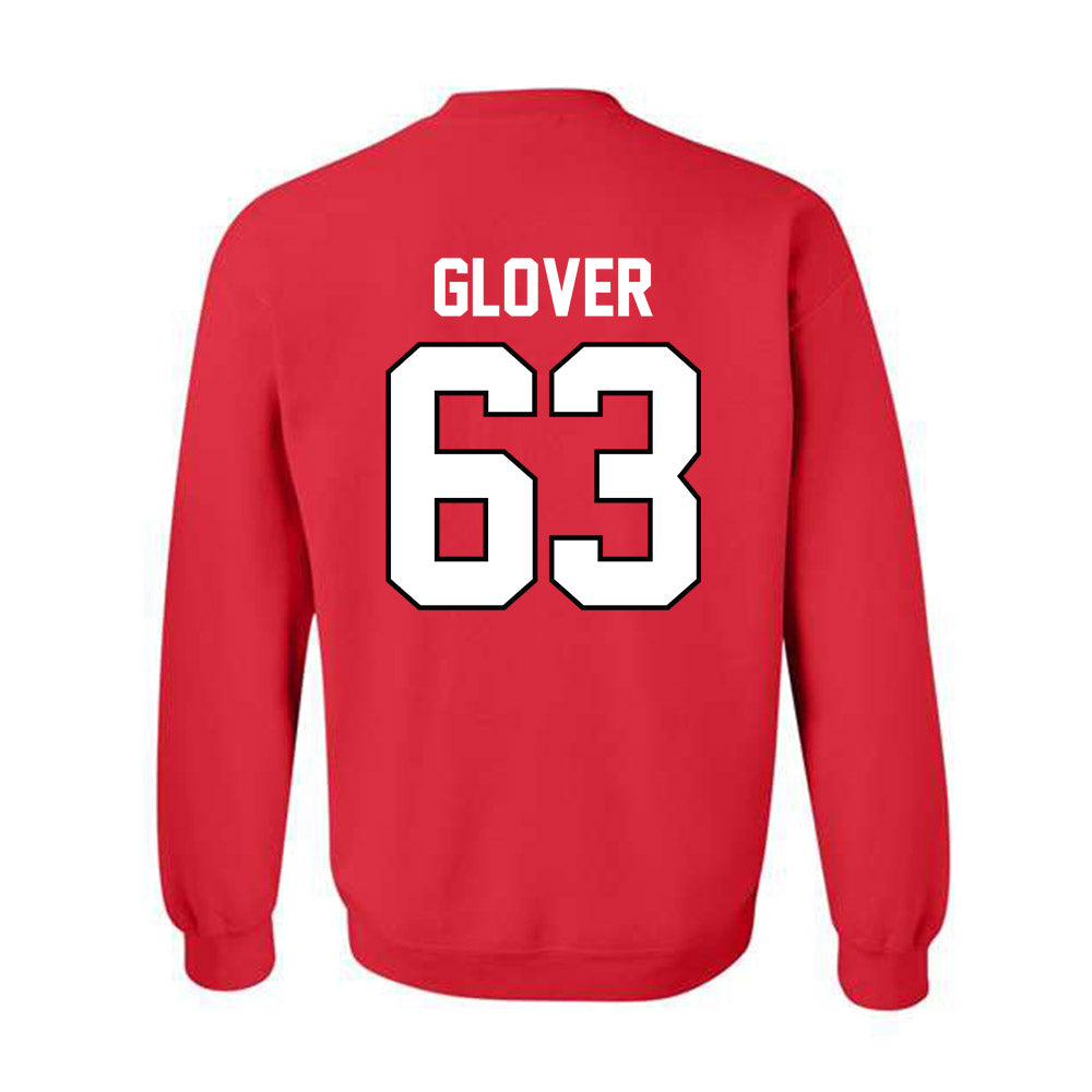Georgia - NCAA Football : Dontrell Glover - Classic Shersey Crewneck Sweatshirt-1