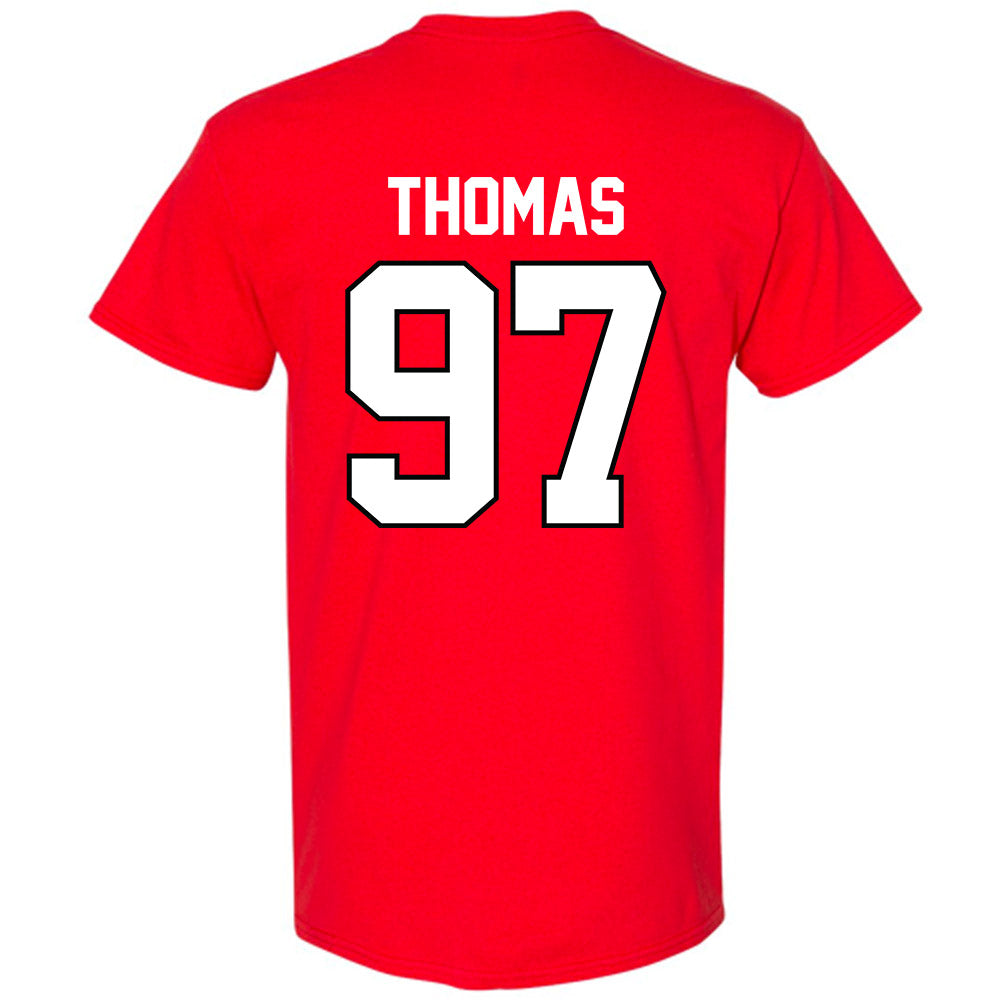 Georgia - NCAA Football : Jordan Thomas - Classic Shersey T-Shirt-1