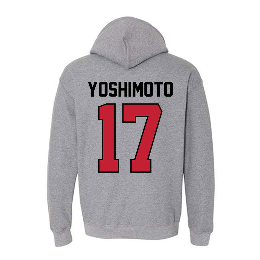 Georgia - NCAA Women's Volleyball : Kate Yoshimoto - Classic Shersey Hooded Sweatshirt-1