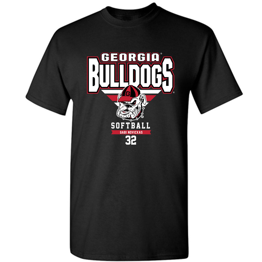 Georgia - NCAA Softball : Gabi Novickas - Classic Fashion Shersey T-Shirt-0