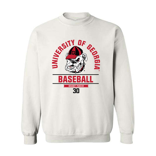 Georgia - NCAA Baseball : Brandt pancer - Classic Fashion Shersey Crewneck Sweatshirt