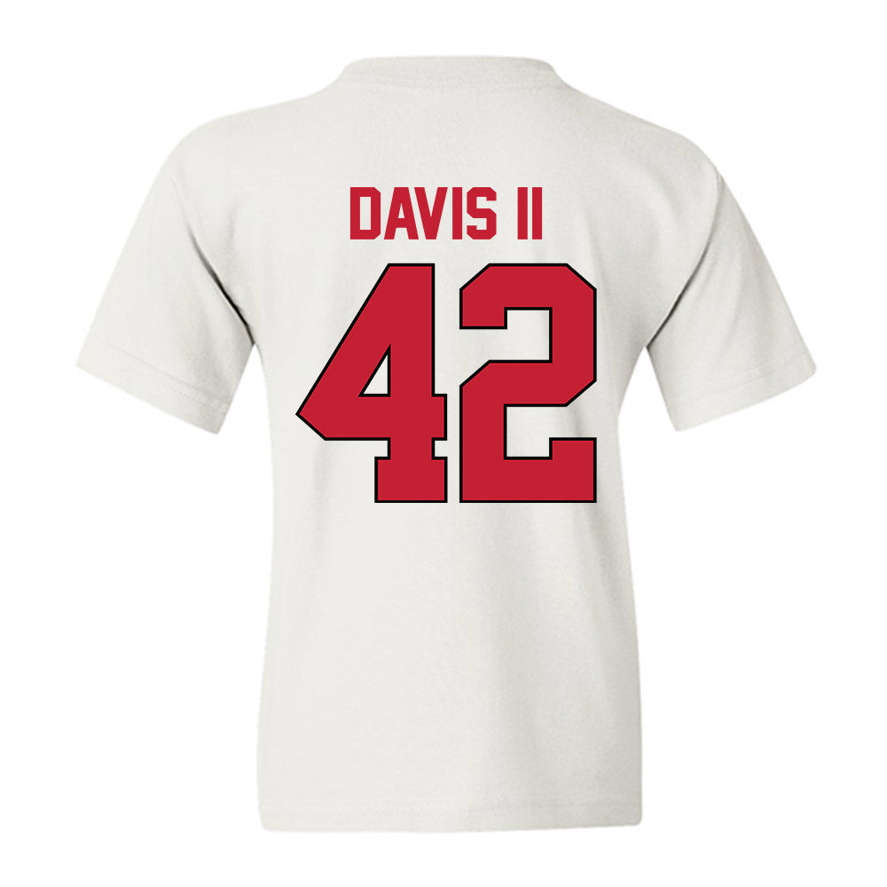 Georgia - NCAA Baseball : Alton Davis II - Sports Shersey Youth T-Shirt-1