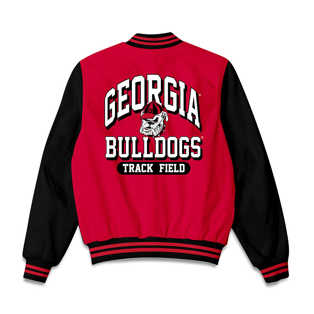 Georgia - NCAA Men's Track & Field : Zavien Wolfe - Bomber Jacket