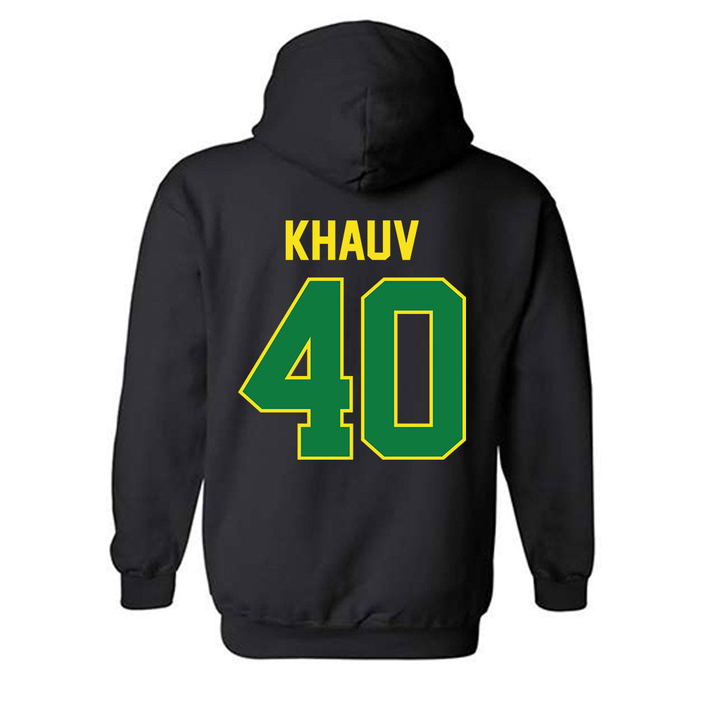 Oregon - NCAA Acrobatics & Tumbling : Maya Khauv - Classic Shersey Hooded Sweatshirt-1