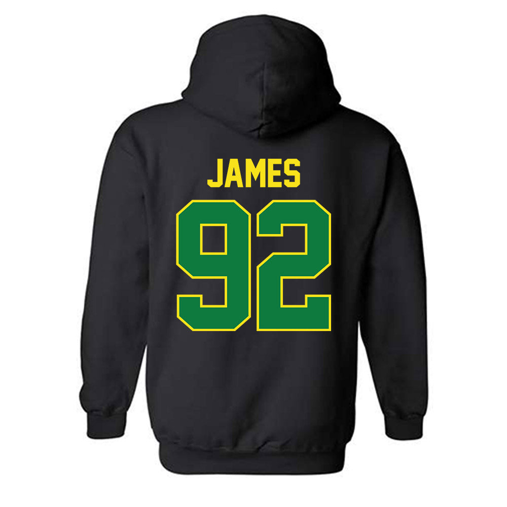 Oregon - NCAA Football : Ross James - Classic Shersey Hooded Sweatshirt-1