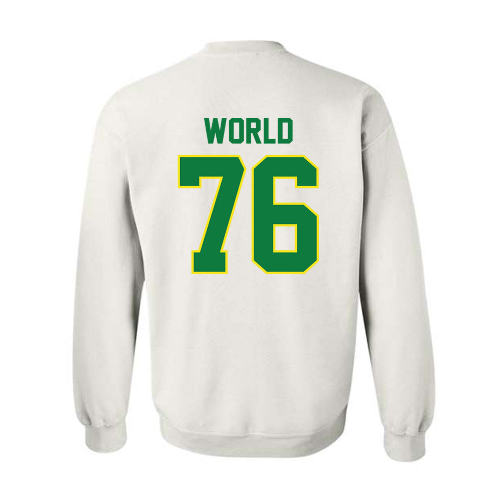 Oregon - NCAA Football : Isaiah World - Classic Shersey Crewneck Sweatshirt-1