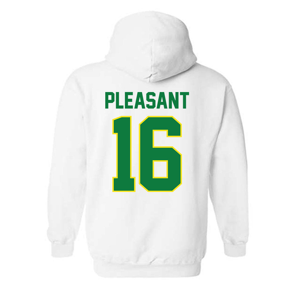 Oregon - NCAA Football : Rodrick Pleasant - Classic Shersey Hooded Sweatshirt-1