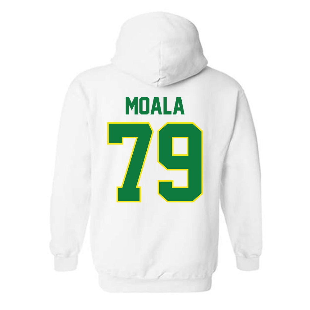 Oregon - NCAA Football : Lipe Moala - Classic Shersey Hooded Sweatshirt-1