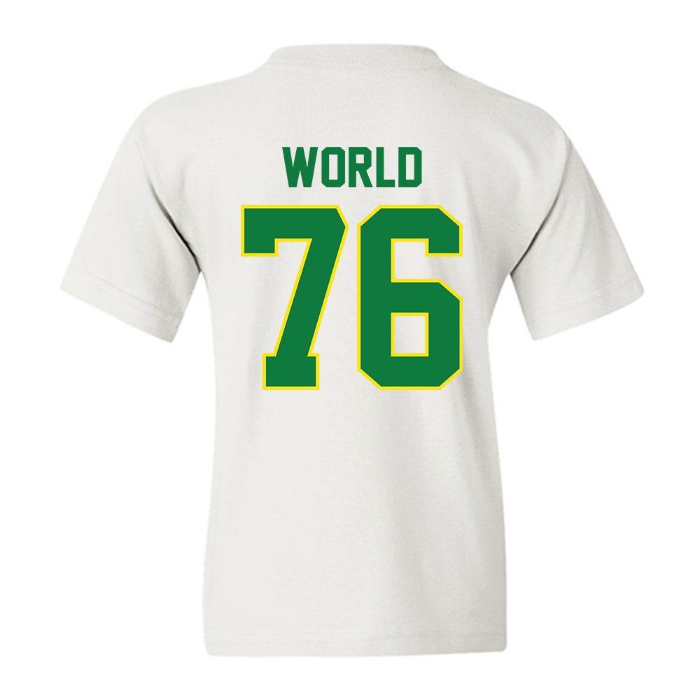 Oregon - NCAA Football : Isaiah World - Classic Shersey Youth T-Shirt-1