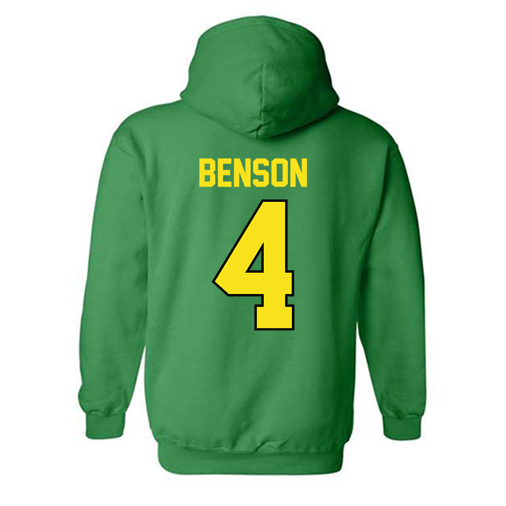 Oregon - NCAA Football : Malik Benson - Classic Shersey Hooded Sweatshirt-1