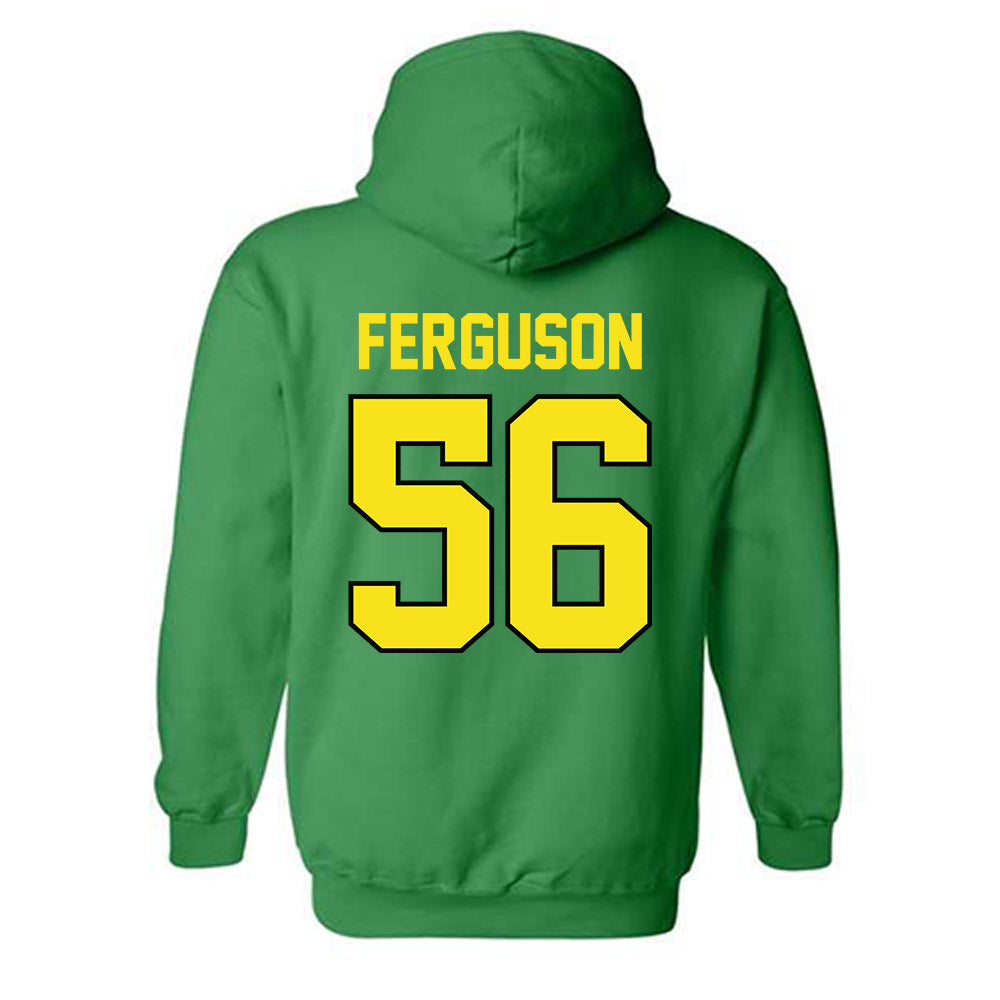 Oregon - NCAA Football : Trent Ferguson - Classic Shersey Hooded Sweatshirt-1