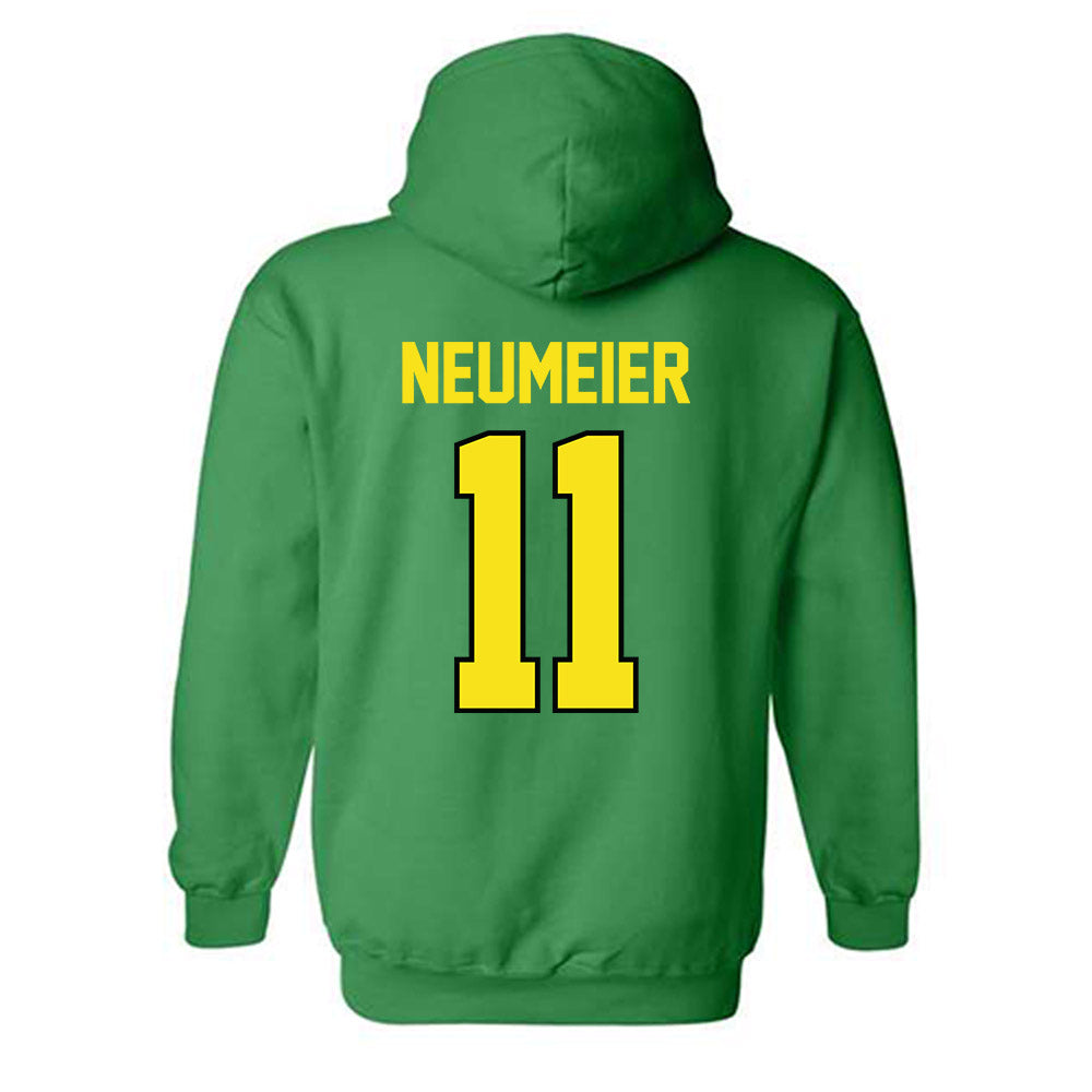 Oregon - NCAA Women's Soccer : Samantha Neumeier - Classic Shersey Hooded Sweatshirt-1