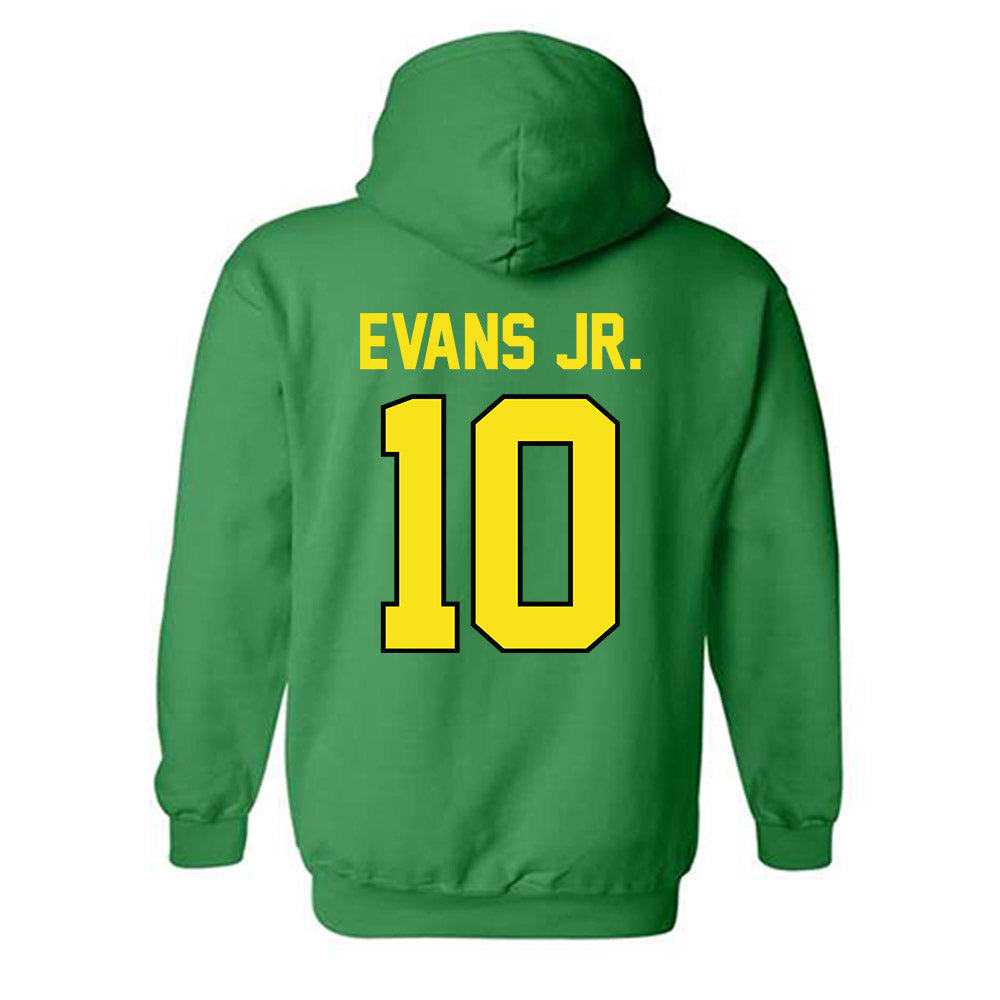 Oregon - NCAA Men's Basketball : Kwame Evans Jr. - Classic Shersey Hooded Sweatshirt-1