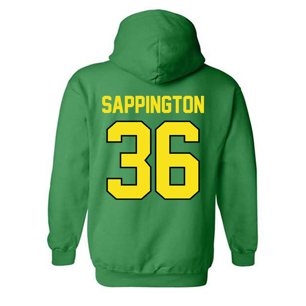 Oregon - NCAA Football : Atticus Sappington - Classic Shersey Hooded Sweatshirt-1