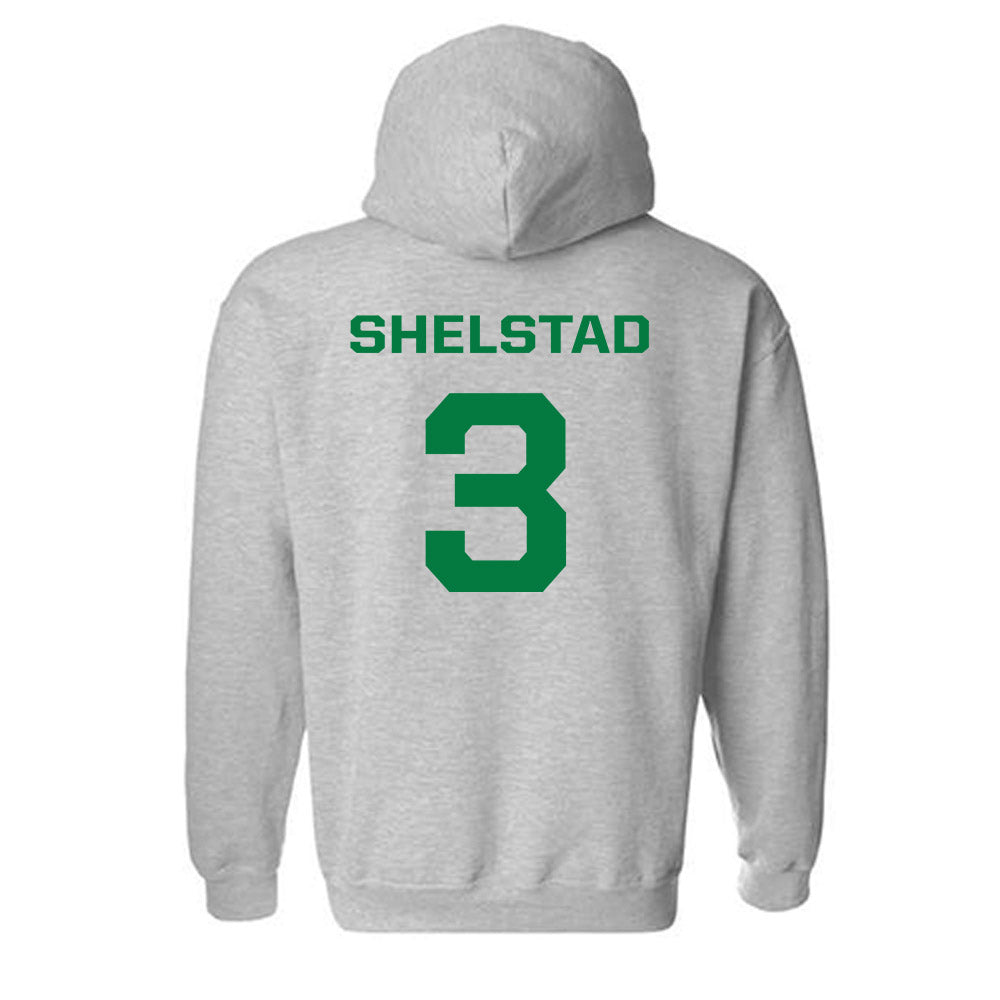 Oregon - NCAA Men's Basketball : Jackson Shelstad - Classic Shersey Hooded Sweatshirt-1
